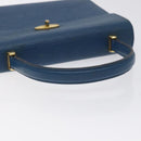 LOUIS VUITTON Epi Malesherbes Hand Bag Blue M52375 LV Auth 130648-7