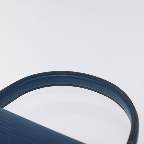 LOUIS VUITTON Epi Malesherbes Hand Bag Blue M52375 LV Auth 130648