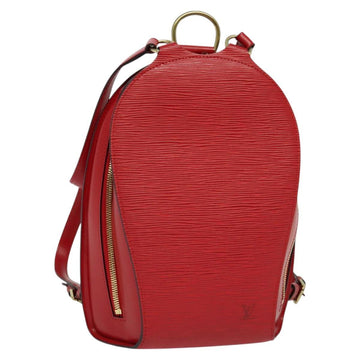 LOUIS VUITTON Epi Mabillon Backpack Castilian Red M52237 LV Auth 130649