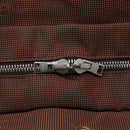 HERMES Her Line MM Hand Bag Canvas Brown Auth 130654-14