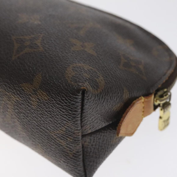 LOUIS VUITTON Monogram Pochette Cosmetic PM Pouch M43998 LV Auth 130658