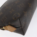 LOUIS VUITTON Monogram Pochette Cosmetic PM Pouch M43998 LV Auth 130658-16