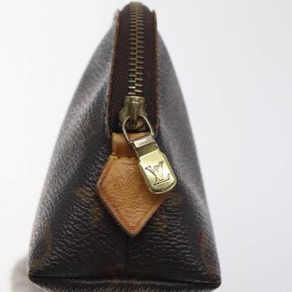 LOUIS VUITTON Monogram Pochette Cosmetic PM Pouch M43998 LV Auth 130658