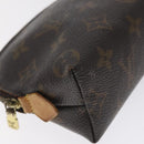 LOUIS VUITTON Monogram Pochette Cosmetic PM Pouch M43998 LV Auth 130658-14