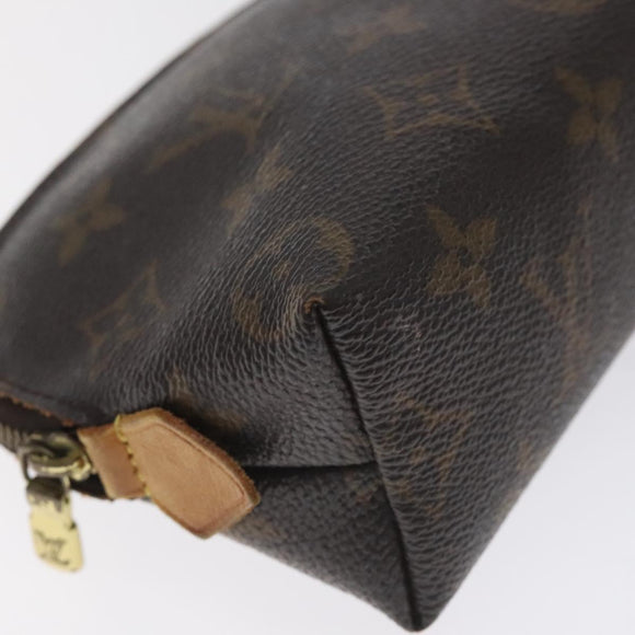 LOUIS VUITTON Monogram Pochette Cosmetic PM Pouch M43998 LV Auth 130658