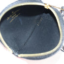 LOUIS VUITTON Monogram Crafty Round Coin Purse Red M69505 LV Auth 130673M-10