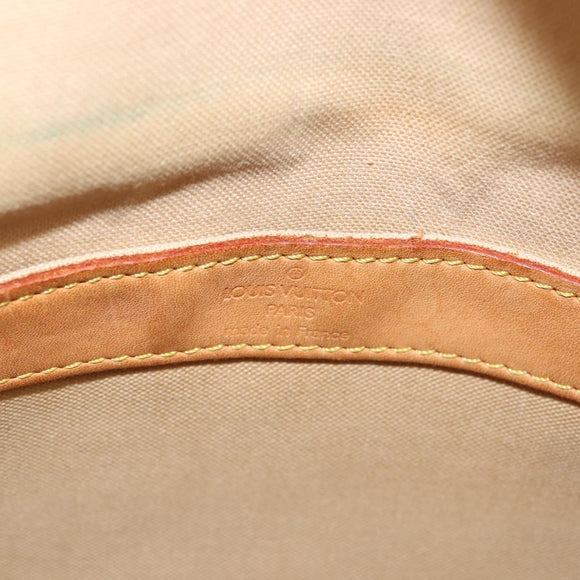 LOUIS VUITTON Damier Azur Naviglio Shoulder Bag N51189 LV Auth 130676