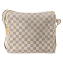 LOUIS VUITTON Damier Azur Naviglio Umhängetasche N51189 LV Auth 130676-2