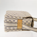 LOUIS VUITTON Damier Azur Naviglio Shoulder Bag N51189 LV Auth 130676-3