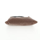 PRADA Hand Bag Velor Gray Auth 130687-6