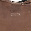 PRADA Hand Bag Velor Gray Auth 130687-3