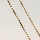 Christian Dior Necklace metal Gold Tone Auth 130688-6