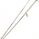 CHANEL Necklace metal Silver CC Auth 130689M-6