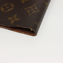 LOUIS VUITTON Monogram Agenda PM Day Planner Cover R20005 LV Auth 130703-16
