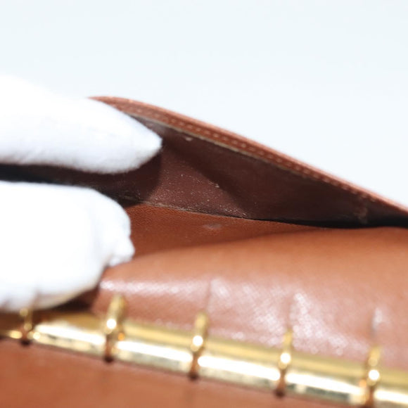 LOUIS VUITTON Monogram Agenda PM Day Planner Cover R20005 LV Auth 130703