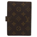 LOUIS VUITTON Monogram Agenda PM Day Planner Cover R20005 LV Auth 130703-2