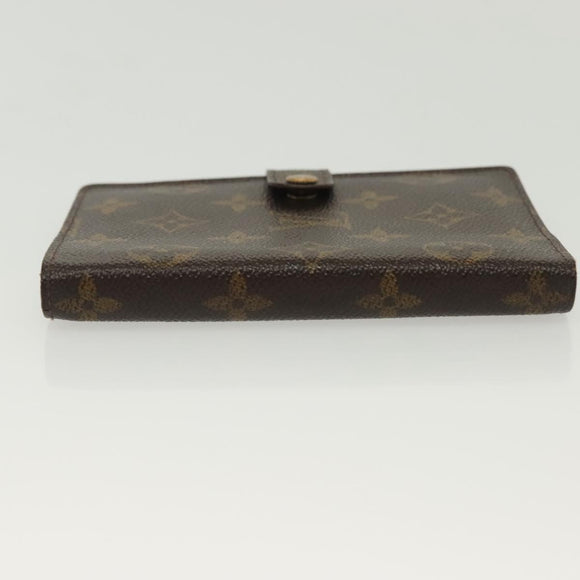 LOUIS VUITTON Monogram Agenda PM Day Planner Cover R20005 LV Auth 130703