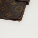 LOUIS VUITTON Monogram Agenda PM Day Planner Cover R20005 LV Auth 130703-14
