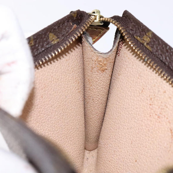 LOUIS VUITTON Monogram Bucket PM Accessory Pouch LV Auth 130706