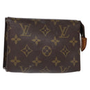 LOUIS VUITTON Monogram Poche Toilette 15 Pouch M47546 LV Auth 130707-1