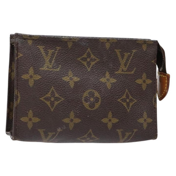 LOUIS VUITTON Monogram Poche Toilette 15 Pouch M47546 LV Auth 130707