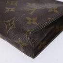 LOUIS VUITTON Monogram Poche Toilette 15 Pouch M47546 LV Auth 130707-15