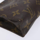 LOUIS VUITTON Monogram Poche Toilette 15 Pouch M47546 LV Auth 130707-14