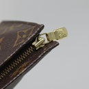 LOUIS VUITTON Monogram Poche Toilette 19 Pouch M47544 LV Auth 130708-9