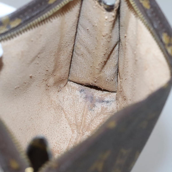 LOUIS VUITTON Monogram Poche Toilette 19 Pouch M47544 LV Auth 130708