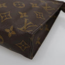 LOUIS VUITTON Monogram Poche Toilette 19 Pouch M47544 LV Auth 130708-7