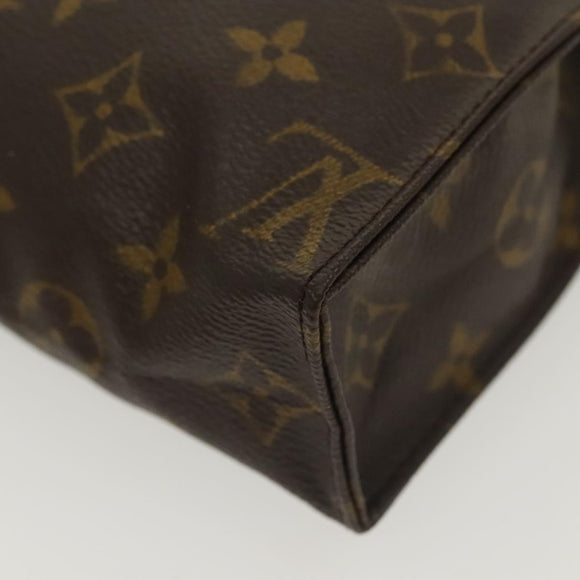 LOUIS VUITTON Monogram Poche Toilette 19 Pouch M47544 LV Auth 130709