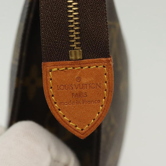 LOUIS VUITTON Monogram Poche Toilette 19 Pouch M47544 LV Auth 130709