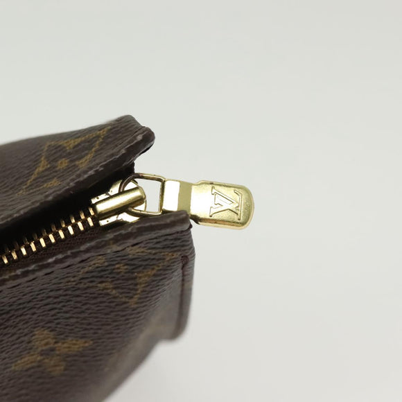 LOUIS VUITTON Monogram Poche Toilette 19 Pouch M47544 LV Auth 130709