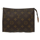 LOUIS VUITTON Monogram Poche Toilette 19 Pouch M47544 LV Auth 130709-13