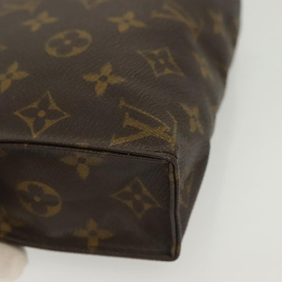 LOUIS VUITTON Monogram Poche Toilette 19 Pouch M47544 LV Auth 130709