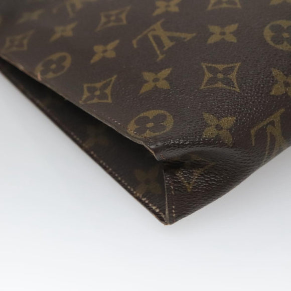 LOUIS VUITTON Monogram Poche Toilette 26 Pouch M47542 LV Auth 130712