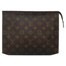 LOUIS VUITTON Monogram Poche Toilette 26 Pouch M47542 LV Auth 130712-13