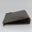 LOUIS VUITTON Monogram Poche Toilette 26 Pouch M47542 LV Auth 130712-3