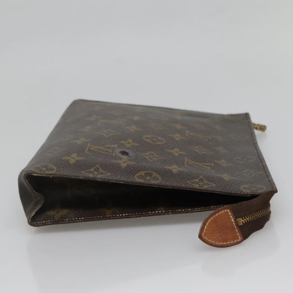 LOUIS VUITTON Monogram Poche Toilette 26 Pouch M47542 LV Auth 130712
