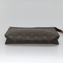 LOUIS VUITTON Monogram Poche Toilette 26 Pouch M47542 LV Auth 130712-6