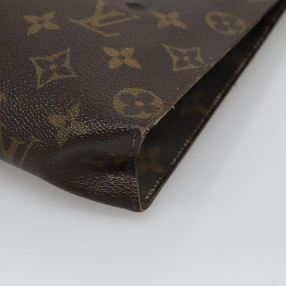 LOUIS VUITTON Monogram Poche Toilette 26 Pouch M47542 LV Auth 130712