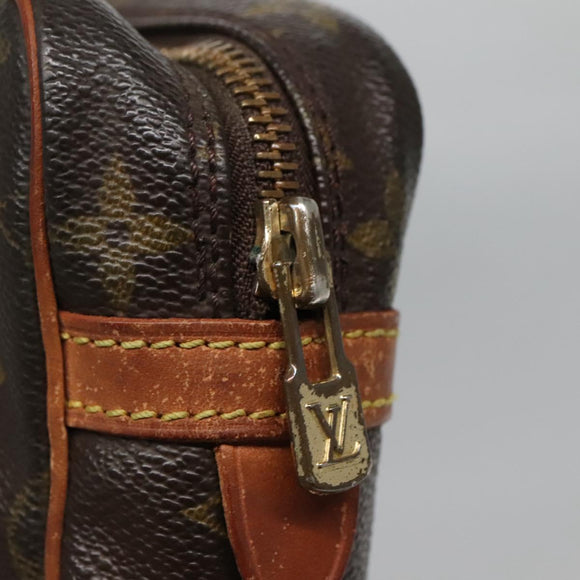 LOUIS VUITTON Monogram Compiegne 23 Clutch Bag M51847 LV Auth 130715