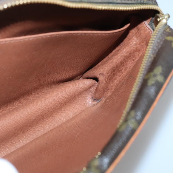 LOUIS VUITTON Monogram Compiegne 23 Clutch Bag M51847 LV Auth 130715