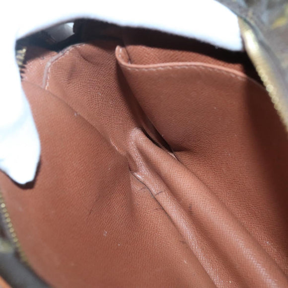 LOUIS VUITTON Monogram Compiegne 23 Clutch Bag M51847 LV Auth 130715