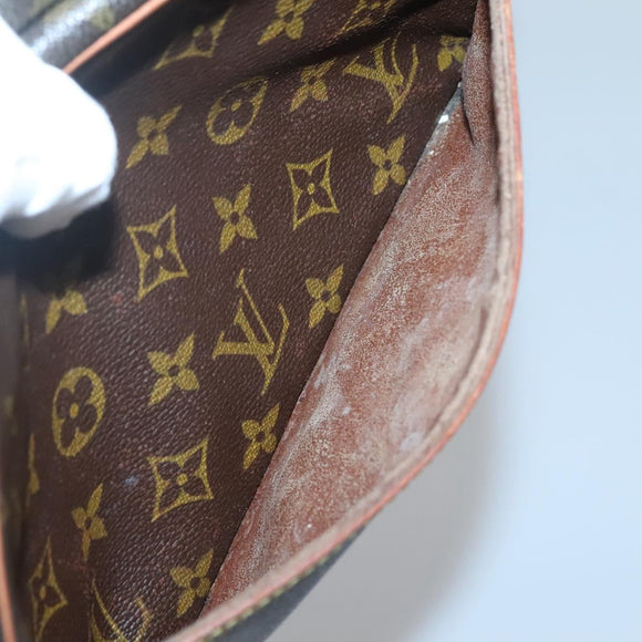 LOUIS VUITTON Monogram Compiegne 23 Clutch Bag M51847 LV Auth 130715