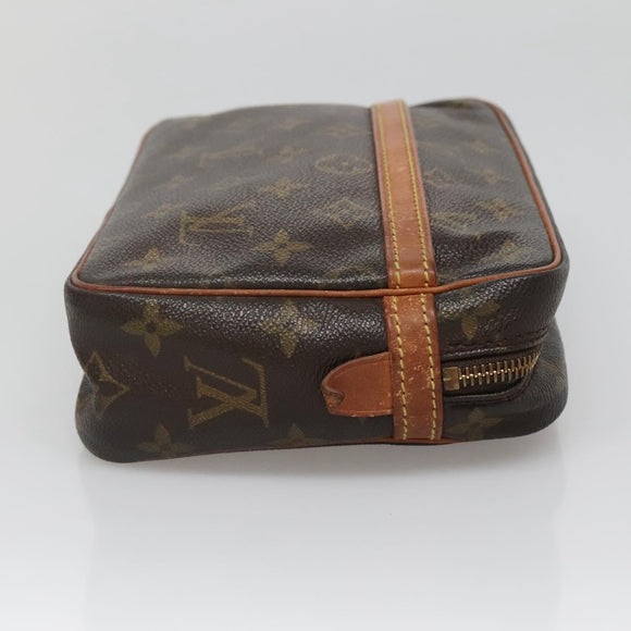 LOUIS VUITTON Monogram Compiegne 23 Clutch Bag M51847 LV Auth 130715