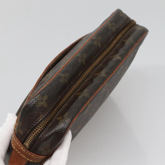 LOUIS VUITTON Monogram Compiegne 23 Clutch Bag M51847 LV Auth 130715