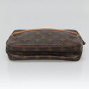 LOUIS VUITTON Monogram Compiegne 23 Clutch Bag M51847 LV Auth 130715-6
