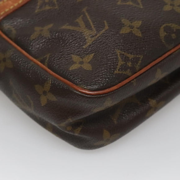 LOUIS VUITTON Monogram Compiegne 23 Clutch Bag M51847 LV Auth 130715