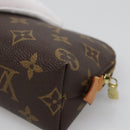LOUIS VUITTON Monogram Pochette Cosmetic PM Pouch M43998 LV Auth 130720-15